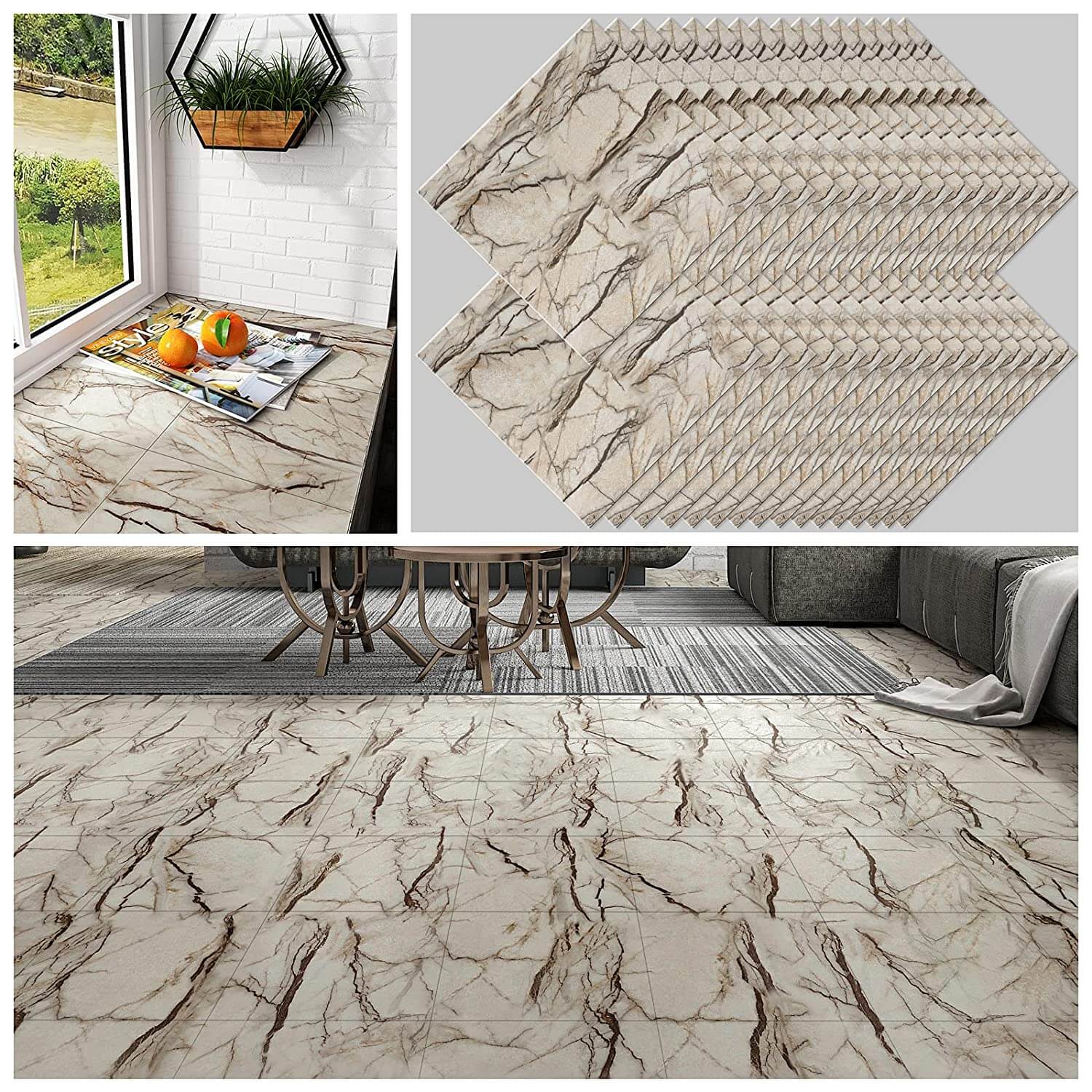        chichome-cracked-grey-marble-vinyl-floor-tiles-32-packs