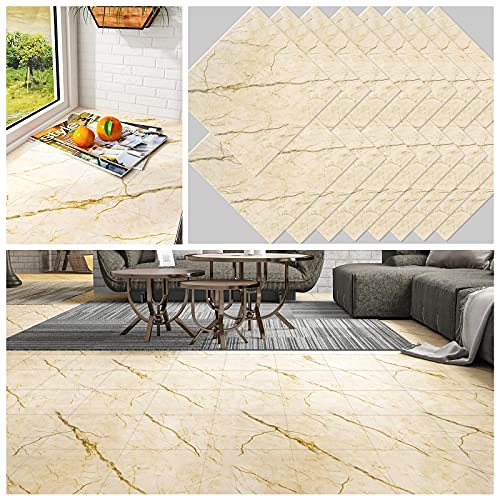    chichome-cracked-yellow-marble-vinyl-floor-tiles-16-packs