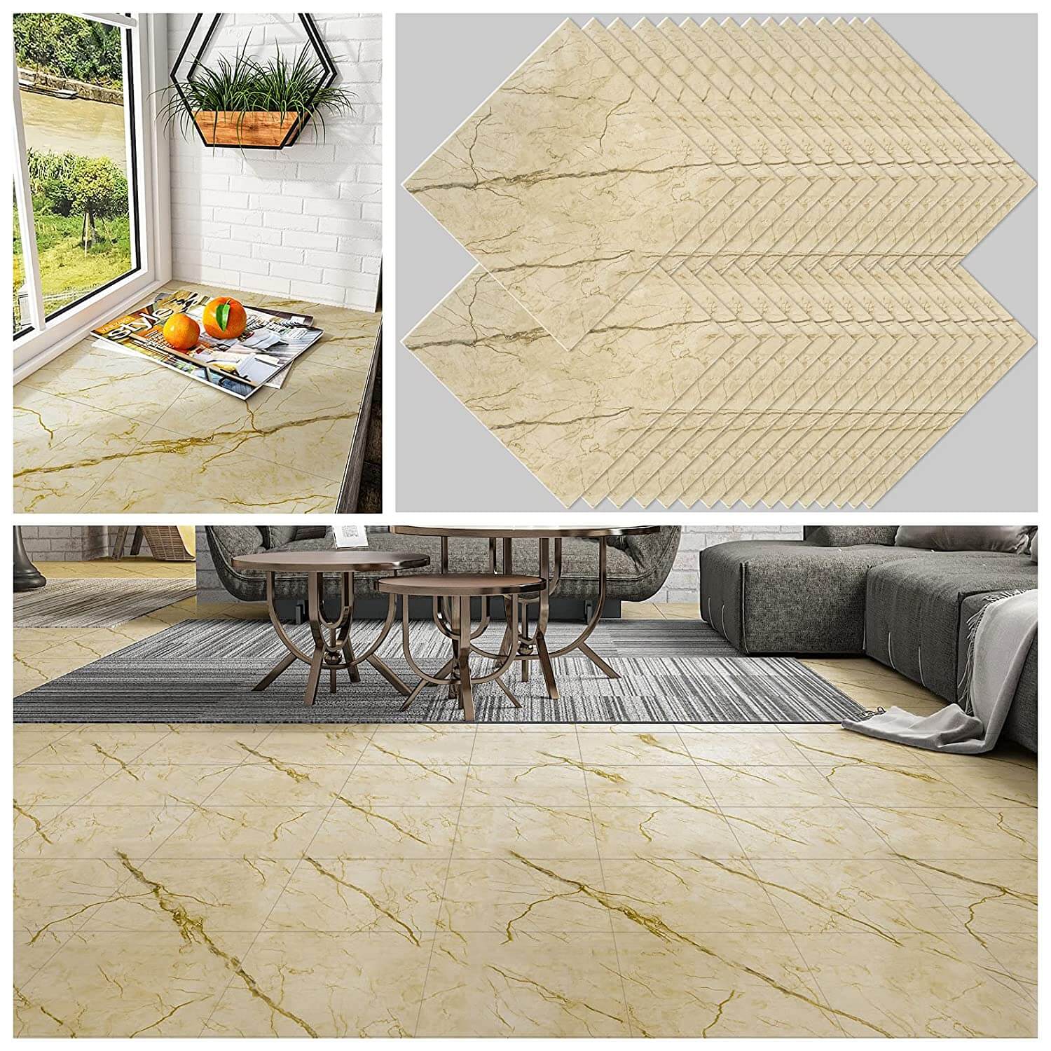    chichome-cracked-yellow-marble-vinyl-floor-tiles-32-packs