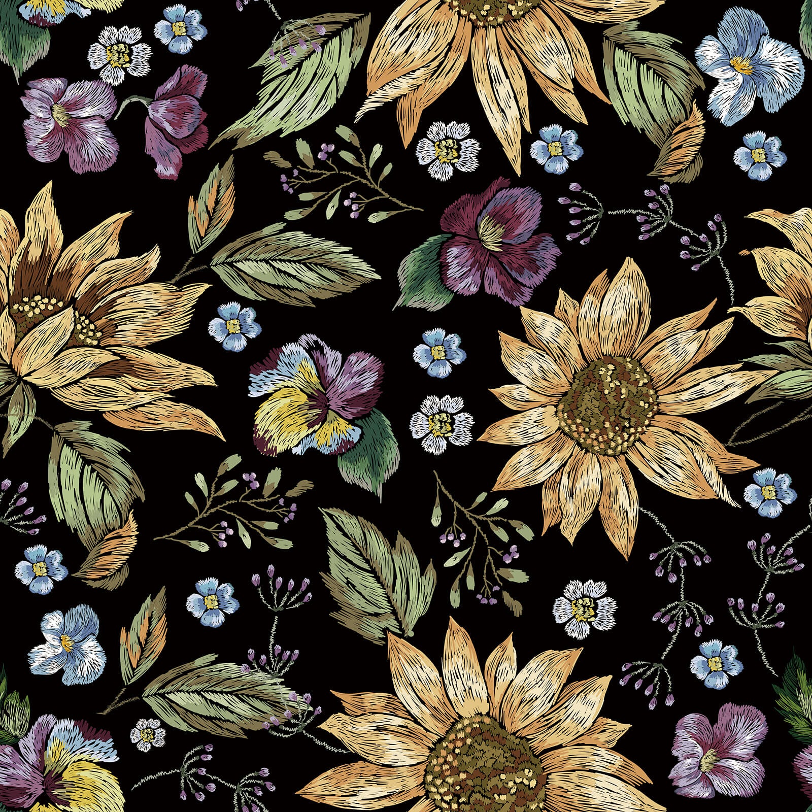 chihut-sunflower-wallpaper-peel-and-stick