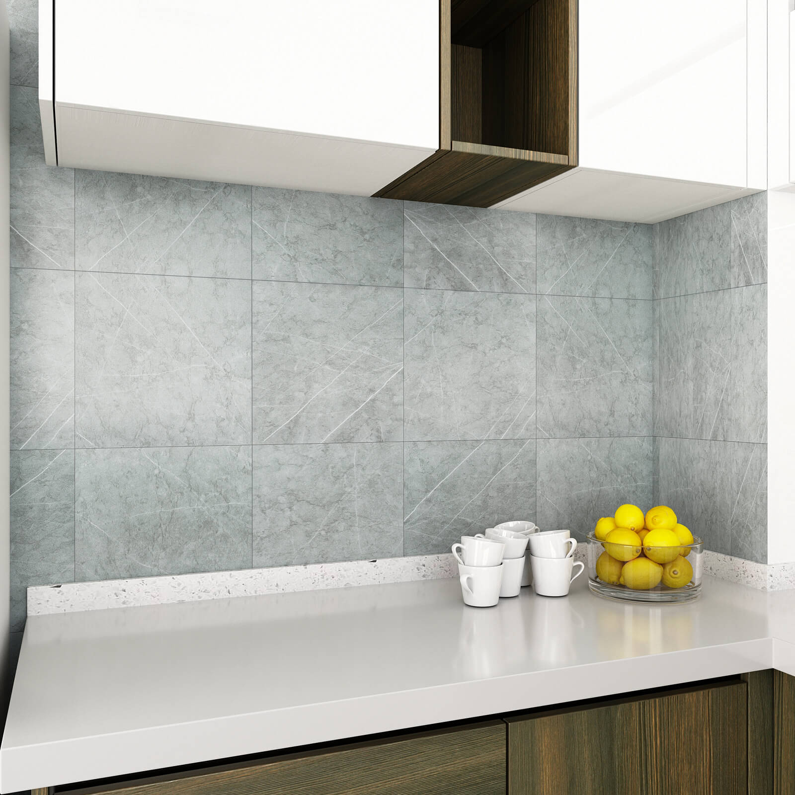    distressed-light-grey-marble-tile-sticker-for-kitchen-backsplash
