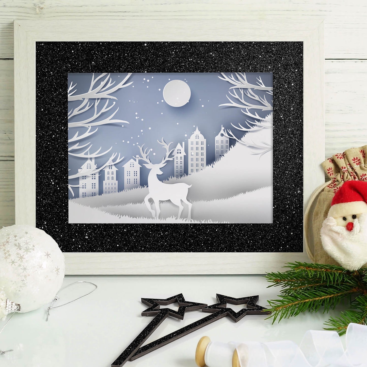     diy-friendly-glitter-vinyl-fabric-for-photo-frame