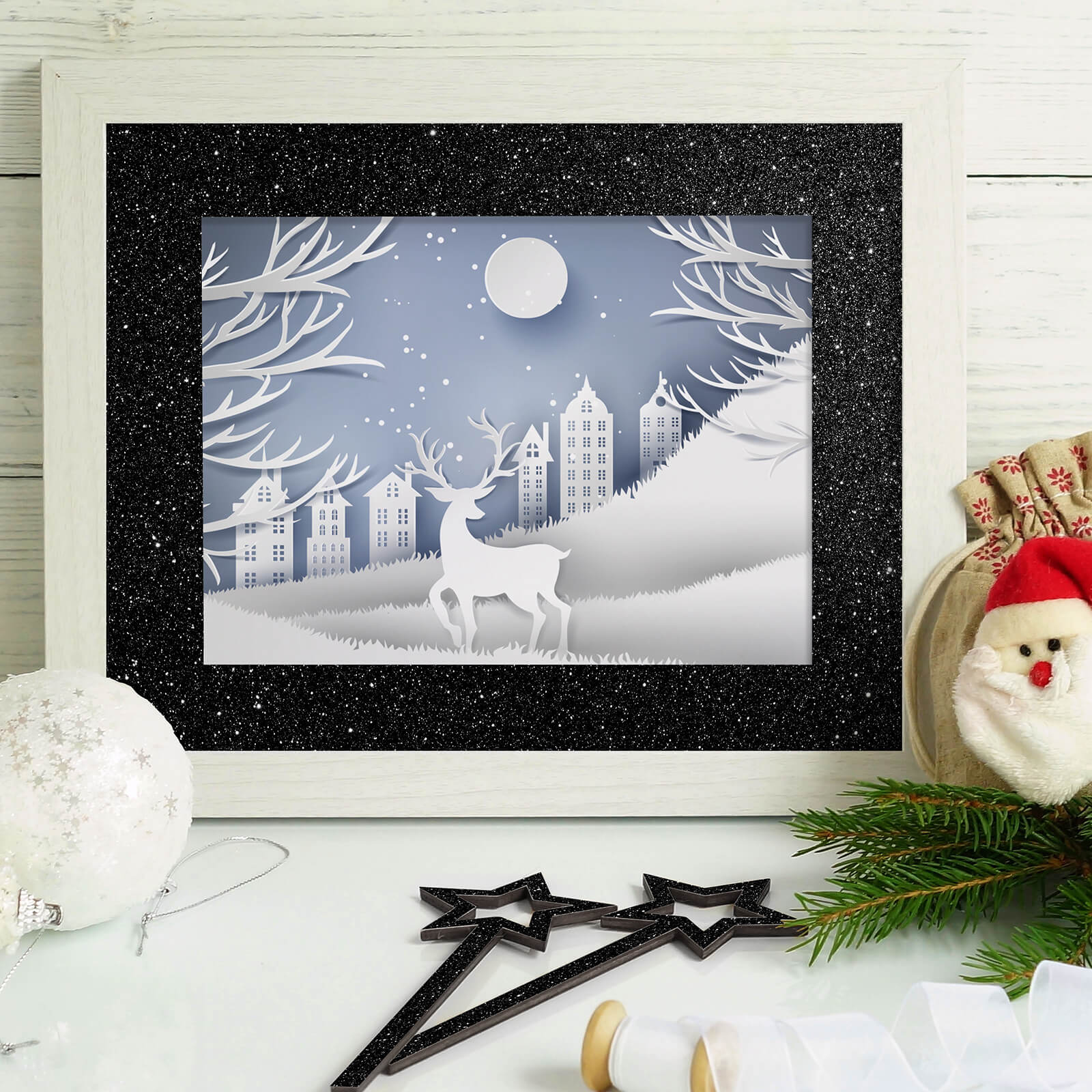     diy-friendly-glitter-vinyl-fabric-for-photo-frame