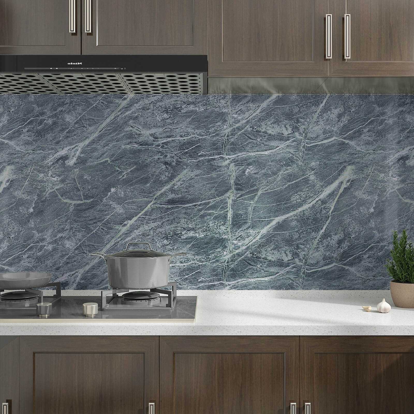     faux-marble-kitchen-backsplash-wall-paper-gray