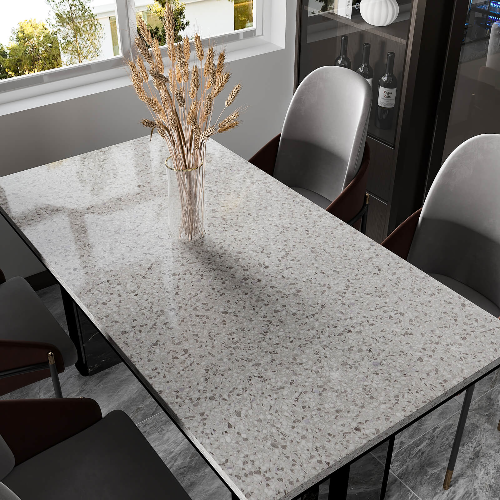    faux-terrazzo-vinyl-film-for-table-countertops