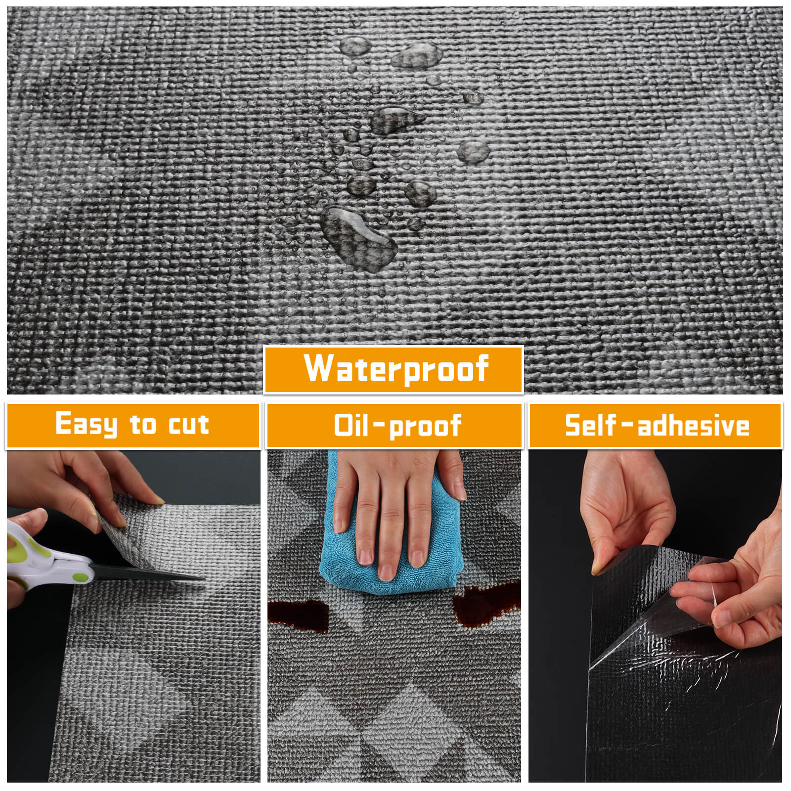       grey-geometric-carpet-floor-tile-stickers-feature-thick-extra-matte-finish-easy-to-cut