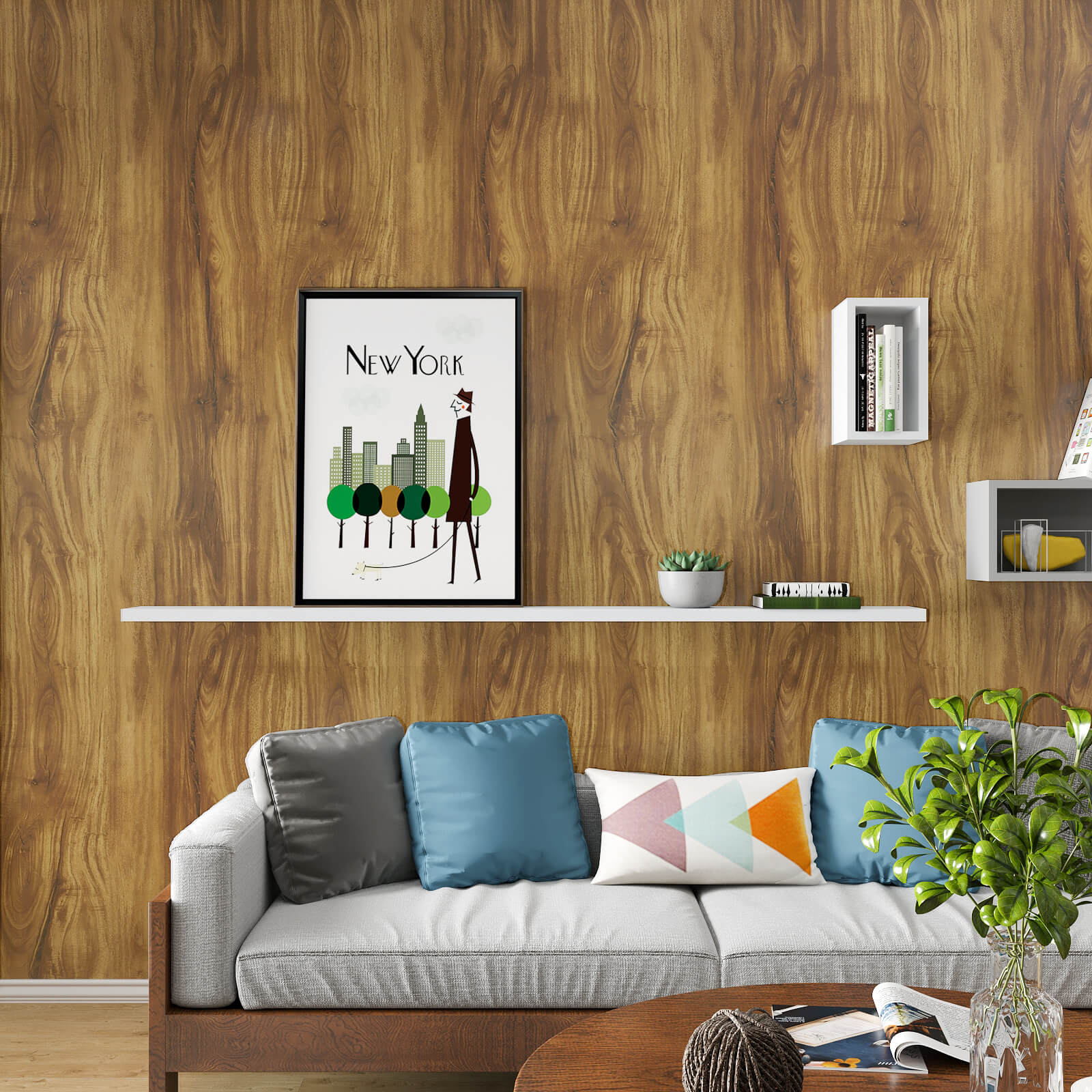   large-size-faux-wood-wall-covering