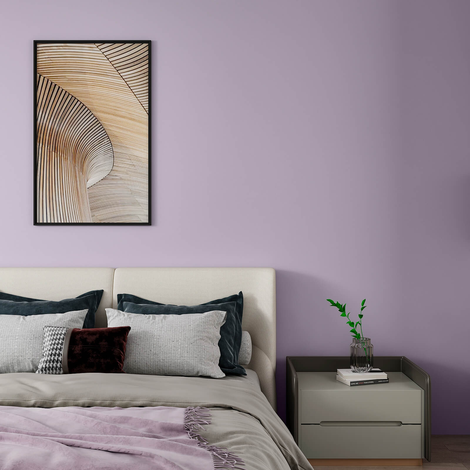 light-lavender-wall-paper-for-bedroom