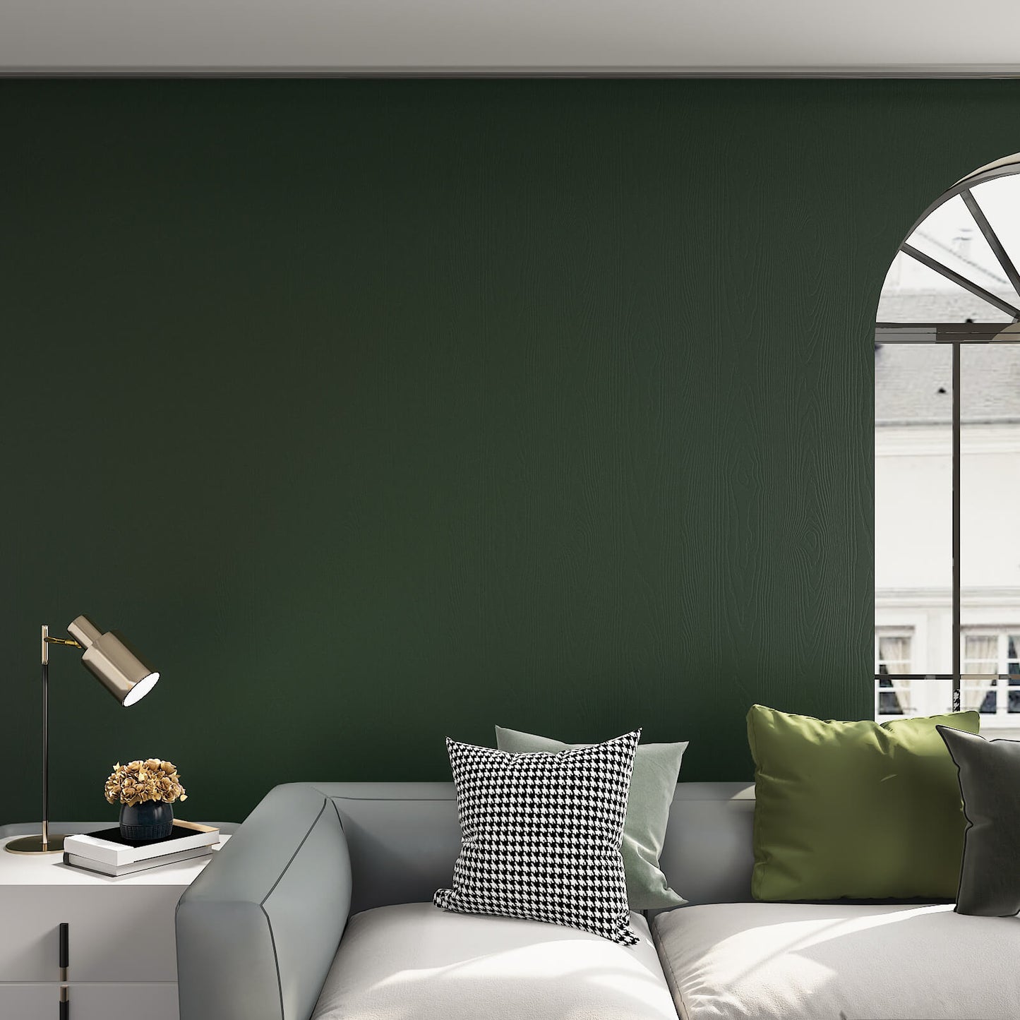    peel-and-stick-fuax-wood-wallpaper-green
