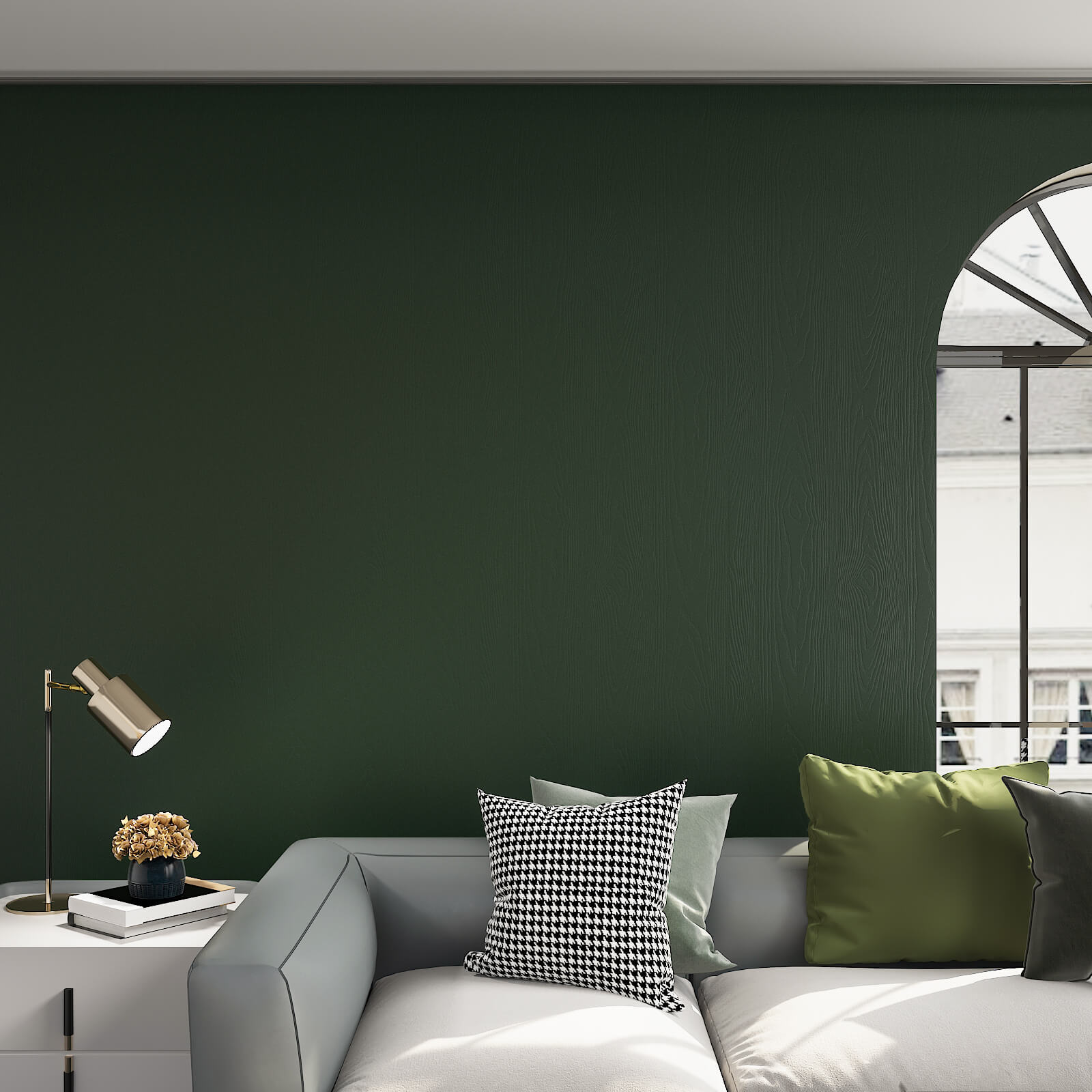    peel-and-stick-fuax-wood-wallpaper-green