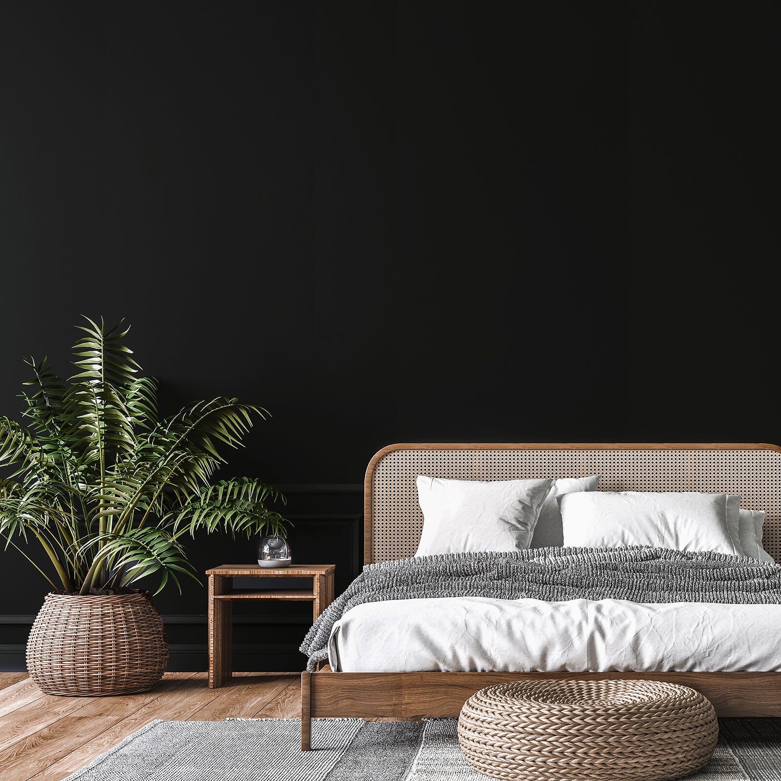 removable-black-bedroom-accent-wall-paper-sticker