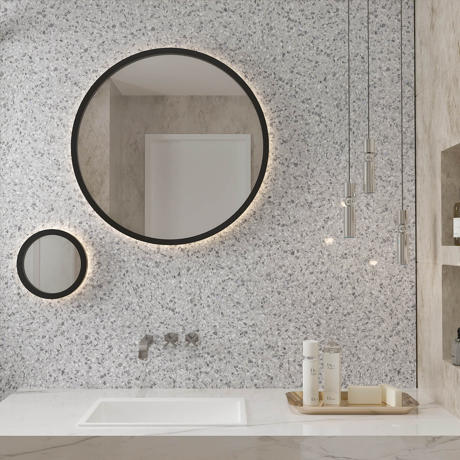    removable-granite-wall-paper-for-large-size-bathroom-walls