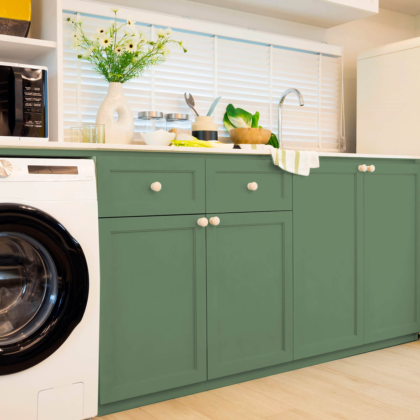    removable-green-wall-paper-for-cabinets