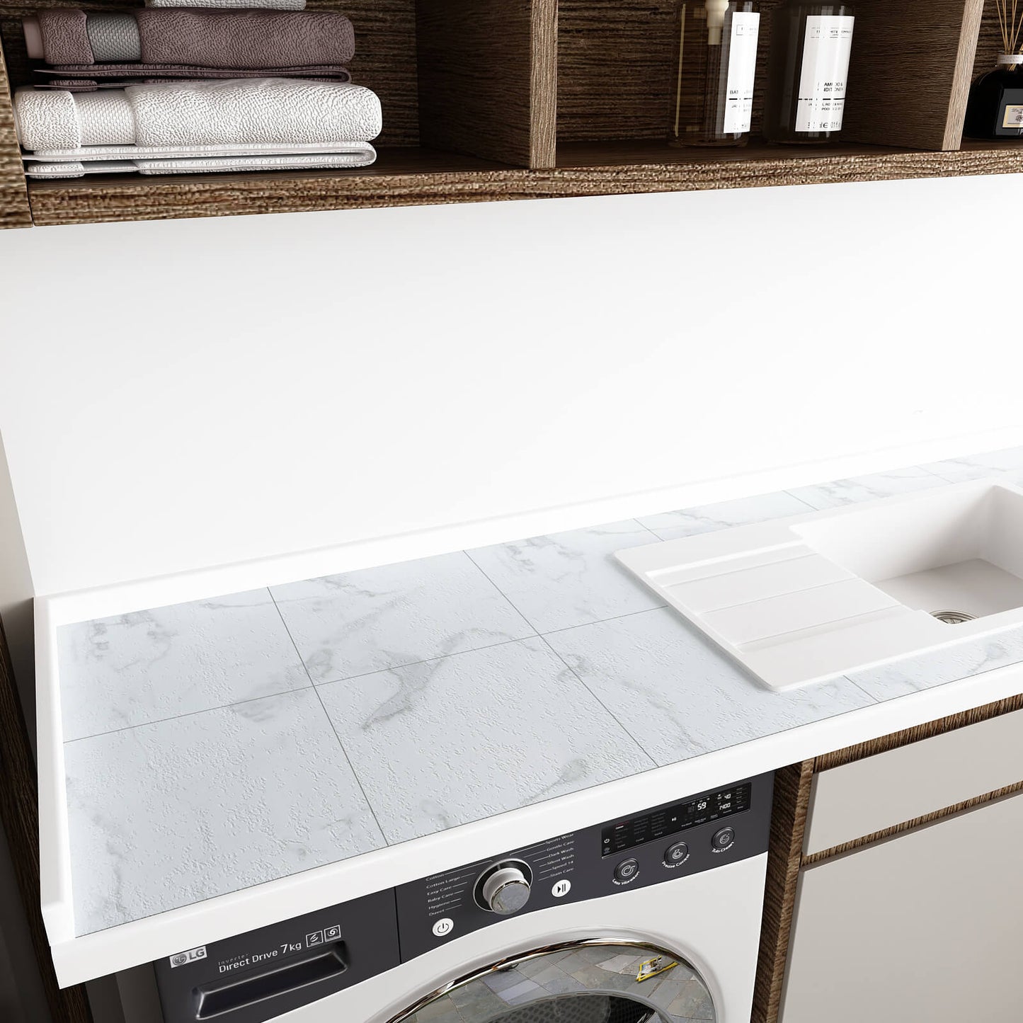    removable-marble-tile-stickers-for-countertops-white