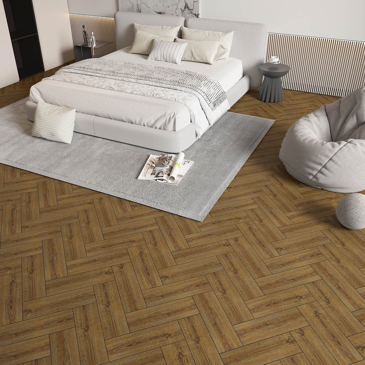 self-adhesive-bedroom-dark-brown-wood-grain-flooring-stickers