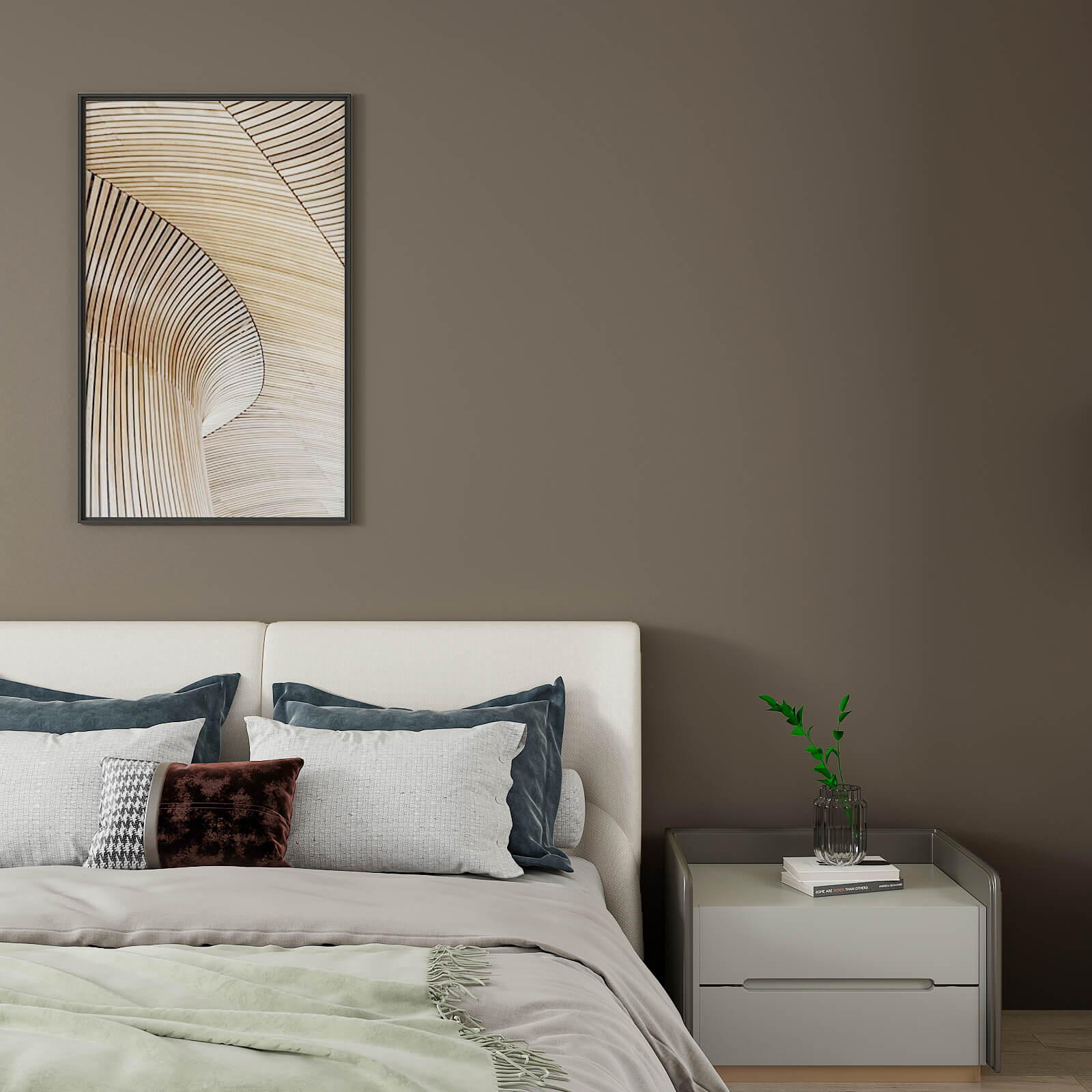 solid-brown-wallpaper-for-bedroom-accent-wall