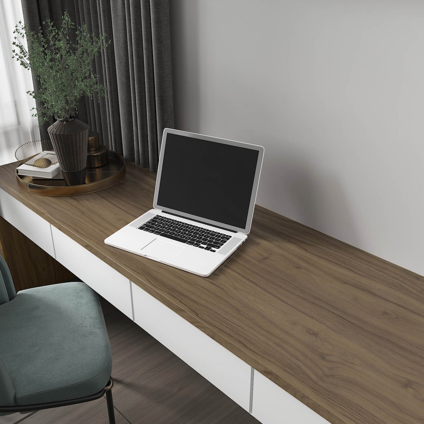 thick-faux-wood-countertop-paper-sticker-for-desk