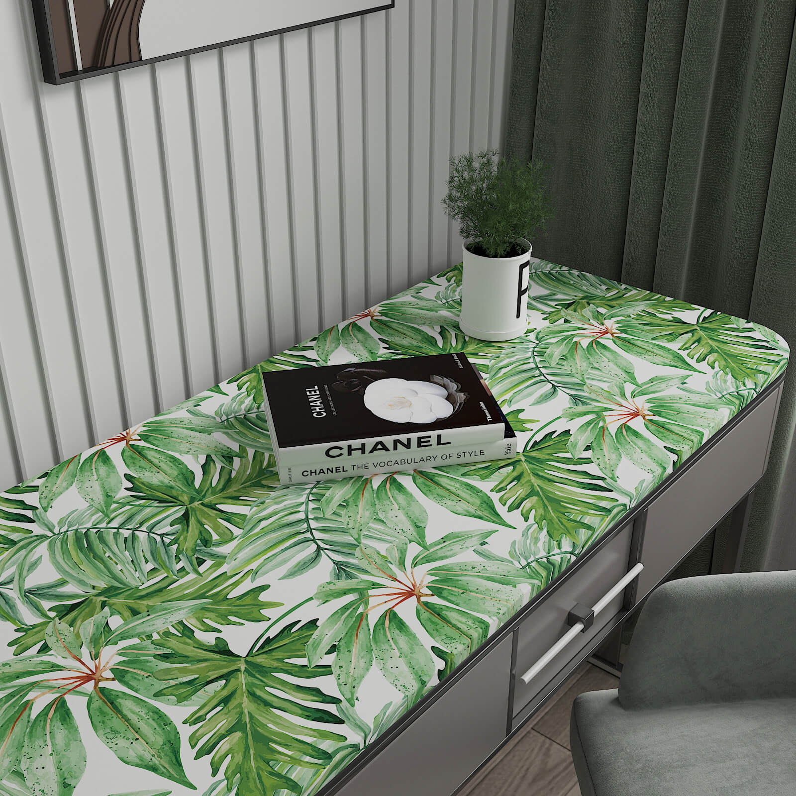 tropical-palm-contact-paper-for-countertops