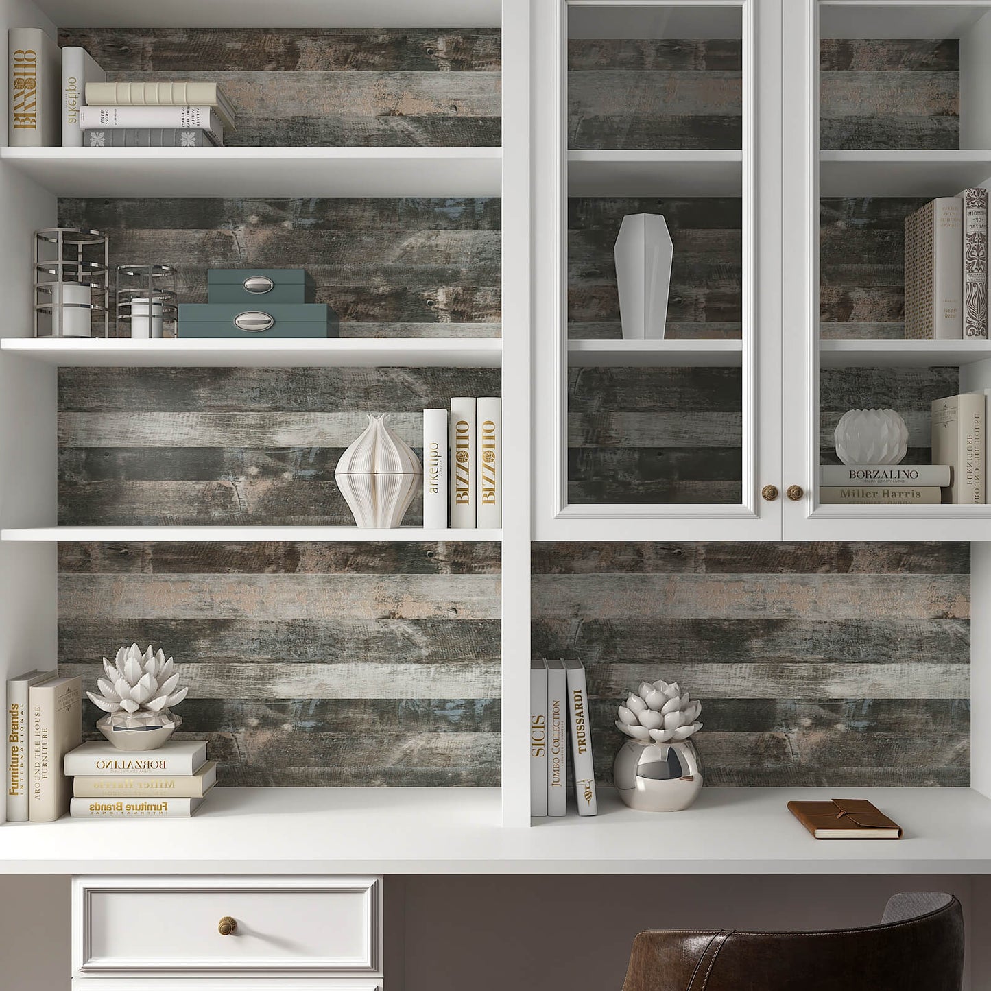 vintage-wall-wrap-for-shelf-liner-wood-plank-look