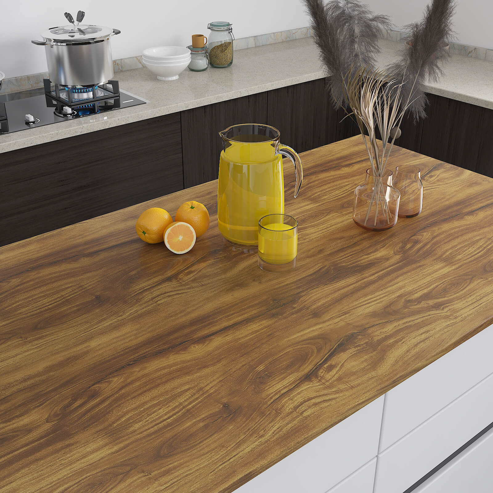 wood-grain-contact-paper-for-kitchen-island-countertops