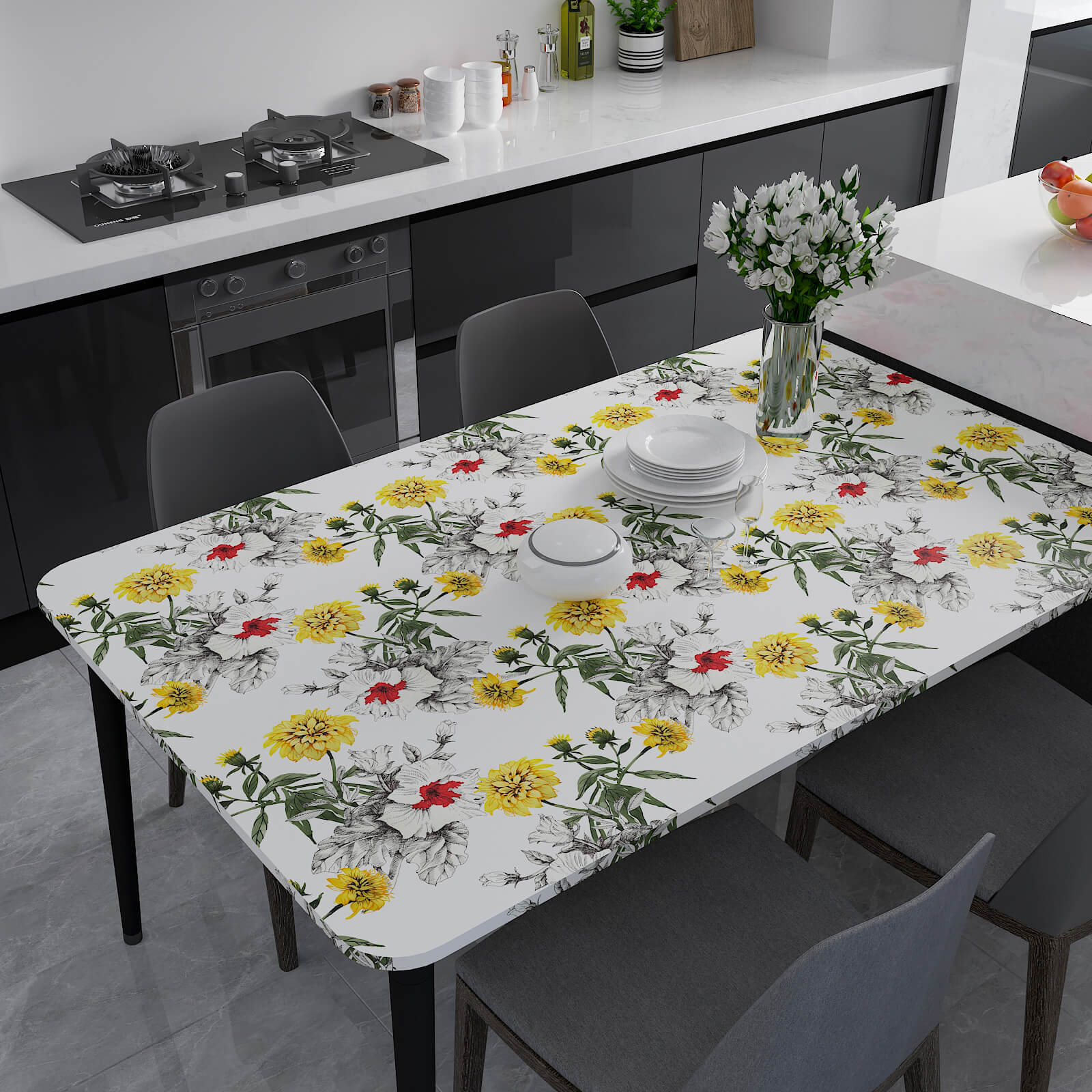 yellow-daisy-countertop-contact-paper-diy-friendly